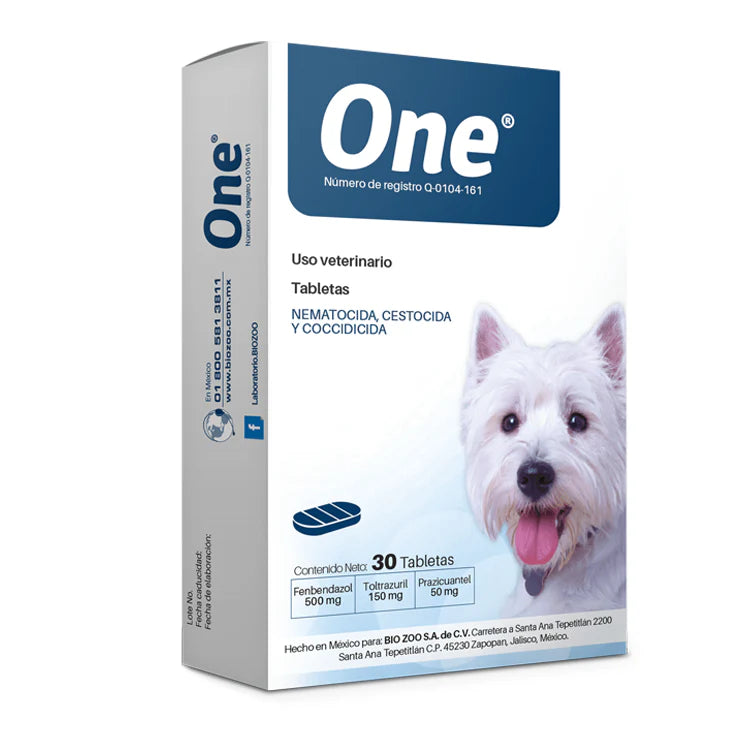 Biozoo Caja Con 30 y 60 Tabletas - One Biozoo Caja Con 30 y 60 Tabletas - One